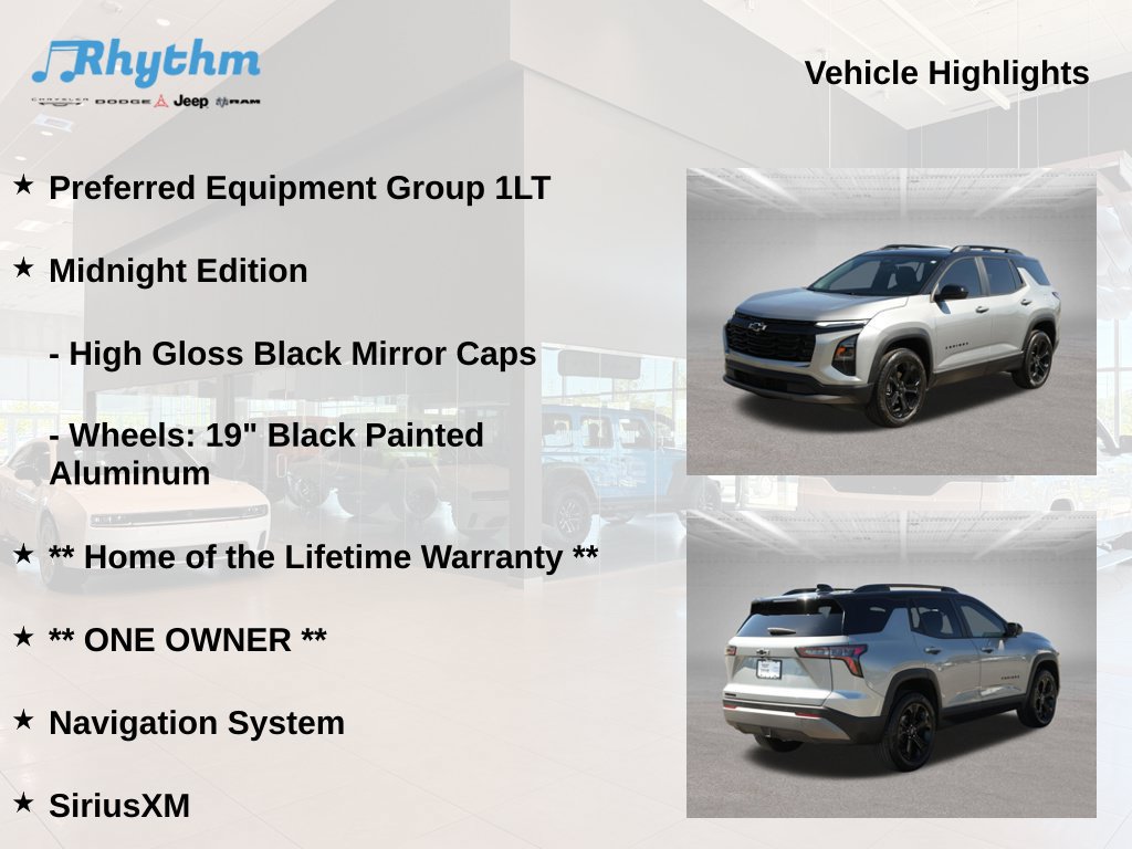 Used 2025 Chevrolet Equinox LT w/ Midnight Edition FWD image 5