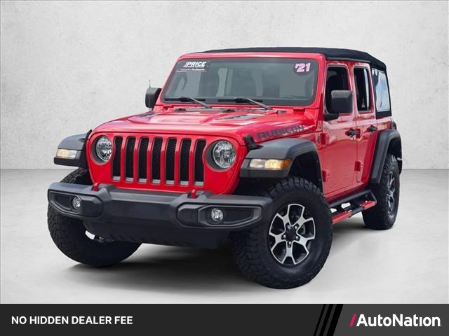 Used 2021 Jeep Wrangler Unlimited Rubicon AWD/4WD image 1