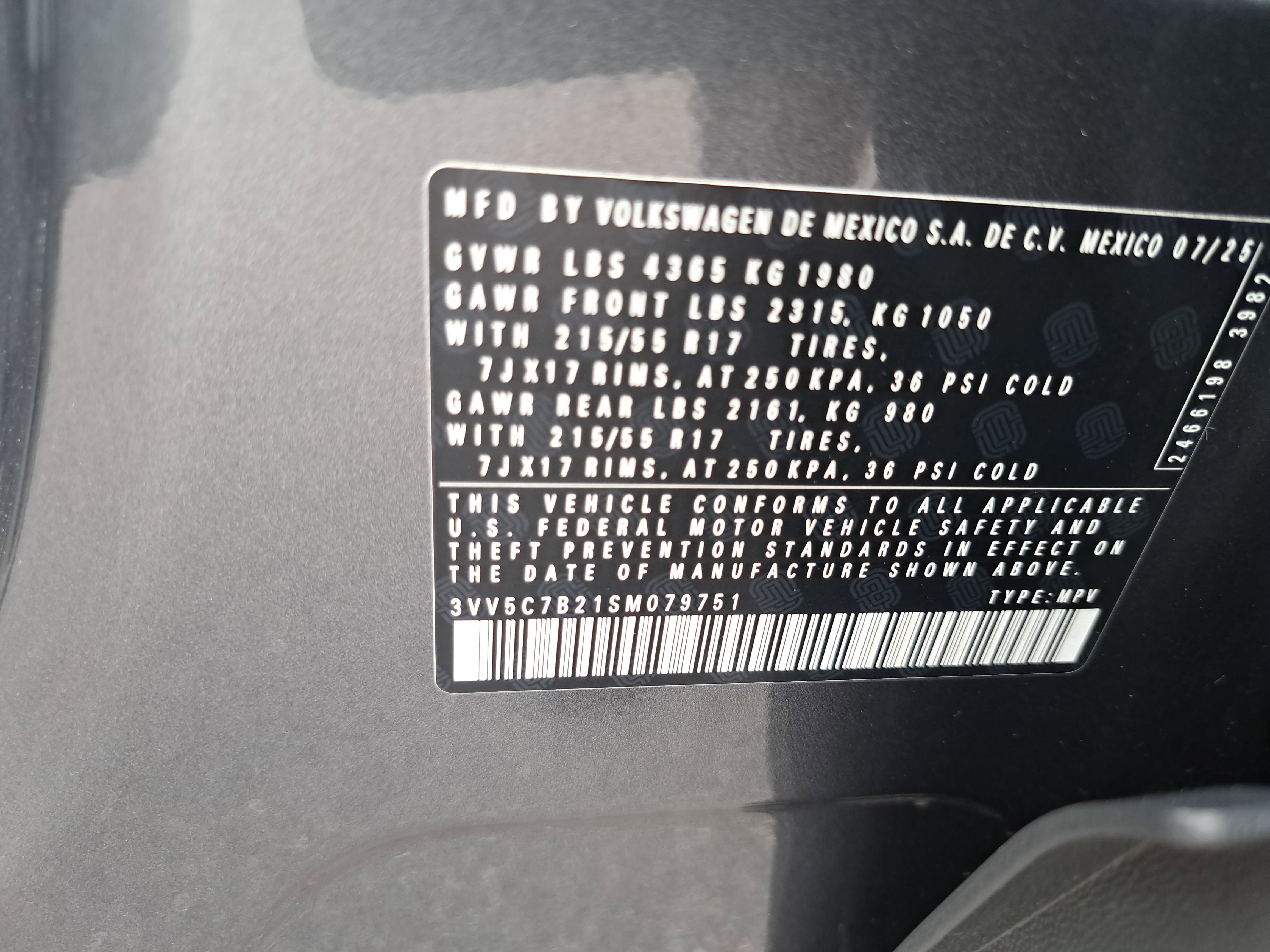 Used 2025 Volkswagen Taos S FWD image 32