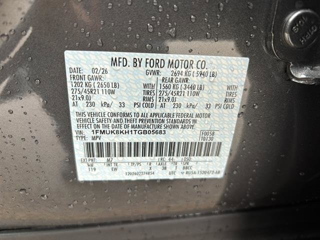 New 2026 Ford Explorer ST-Line w/ ST-Line Street Pack image 20