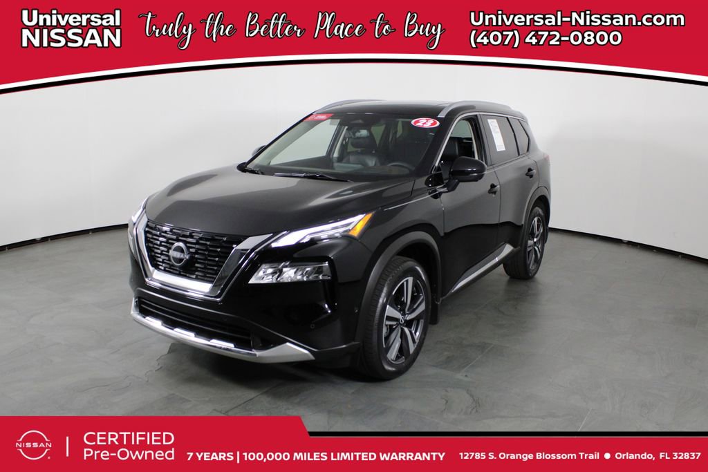 Certified 2023 Nissan Rogue Platinum w/ Platinum Premium Package
