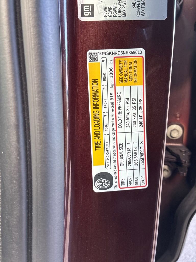 Used 2022 Chevrolet Tahoe LT image 49