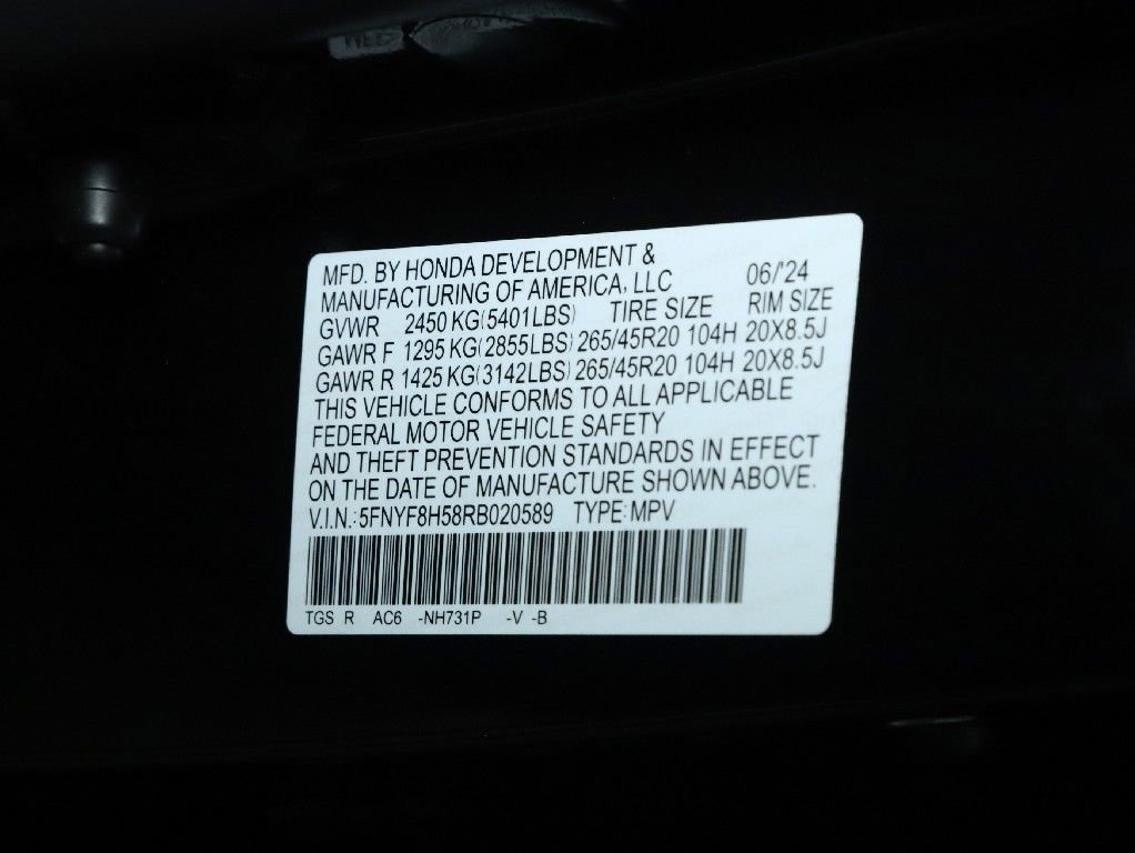 Used 2024 Honda Passport EX-L image 21