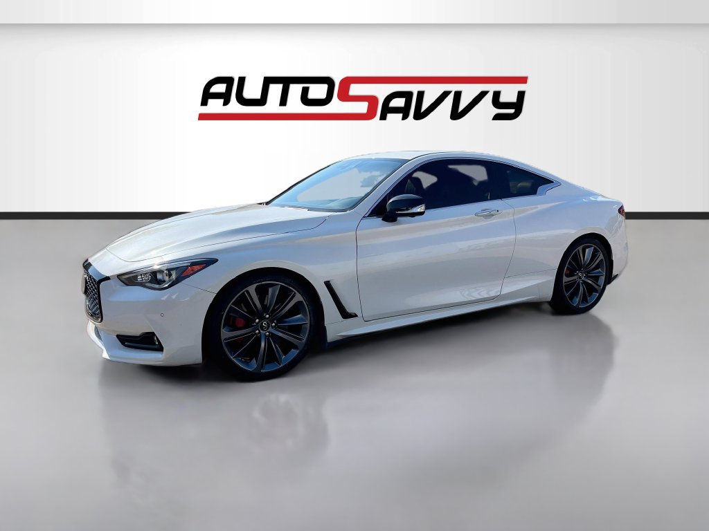 Used 2022 INFINITI Q60 Red Sport 400 w/ Proactive Package RWD image 3
