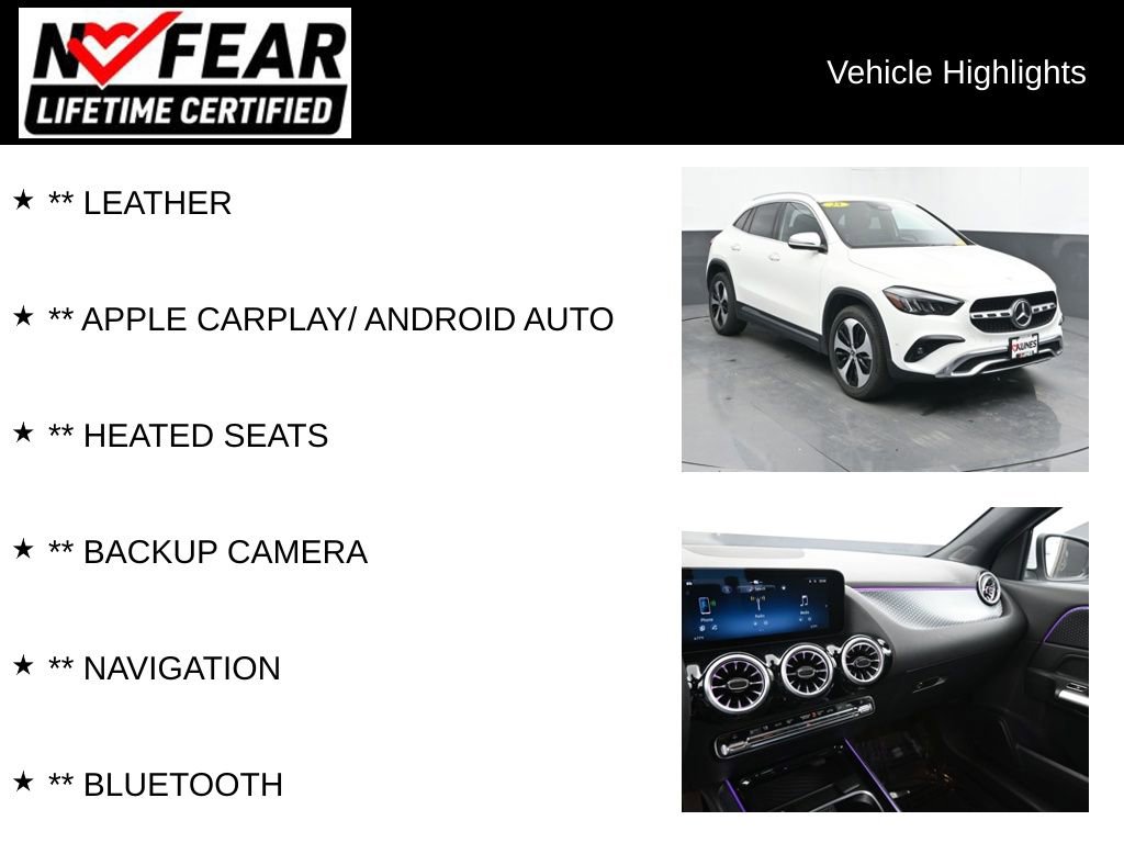 Used 2025 Mercedes-Benz GLA 250 image 2