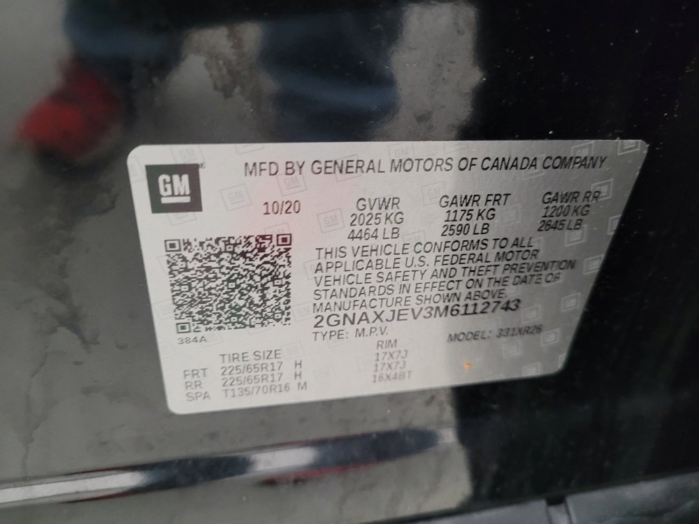 Used 2021 Chevrolet Equinox LT FWD image 33