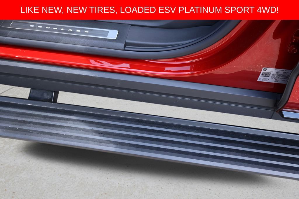 Used 2026 Cadillac Escalade ESV Platinum Sport w/ LPO, Floor Liner Package AWD/4WD image 32