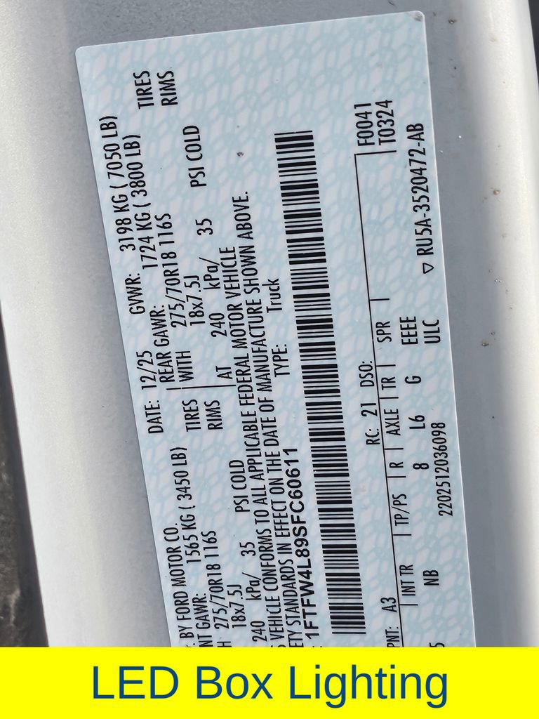 New 2025 Ford F150 Tremor w/ Equipment Group 402A High AWD/4WD image 45