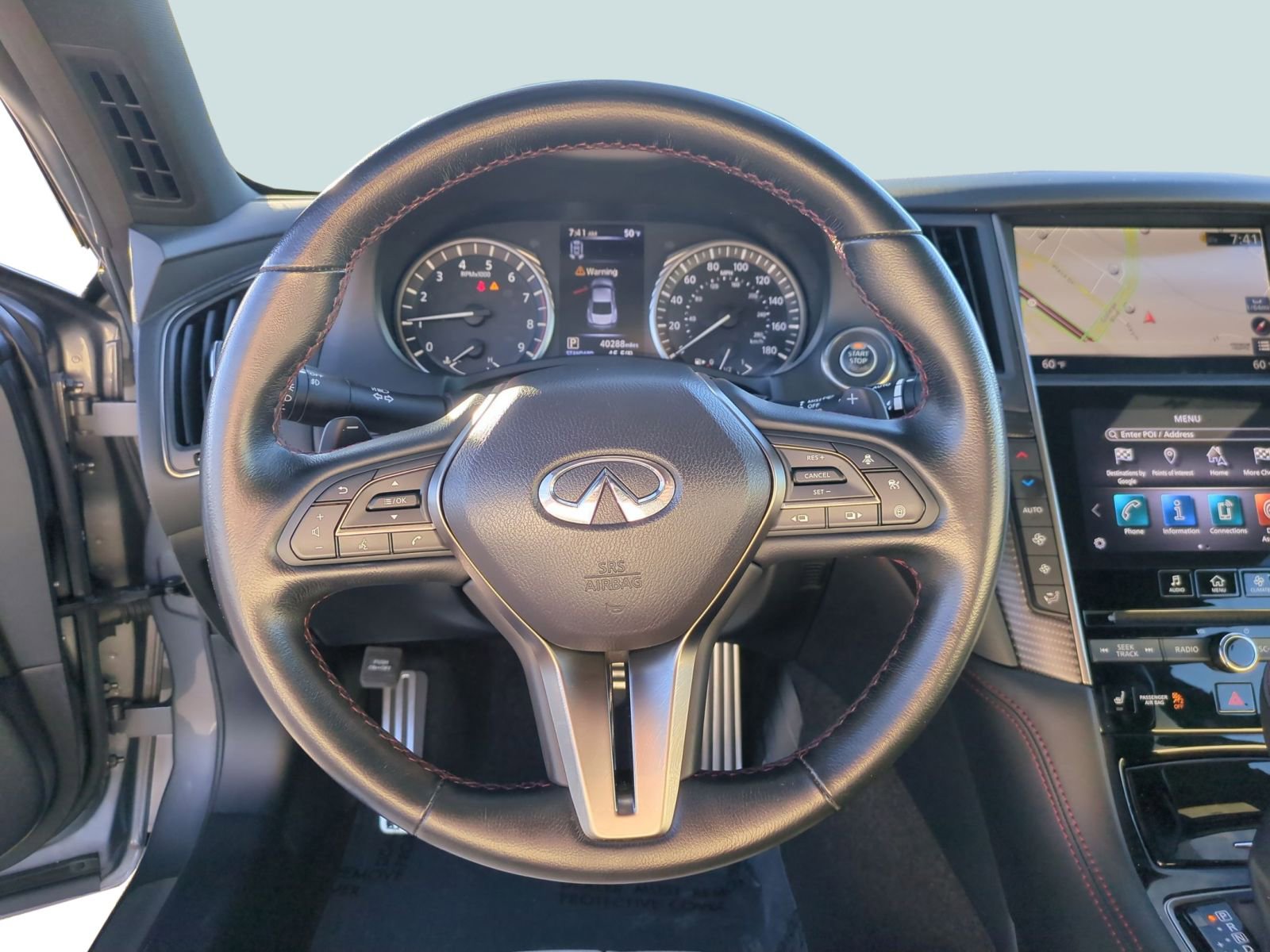 Used 2021 INFINITI Q60 Red Sport 400 w/ Cargo Package image 12