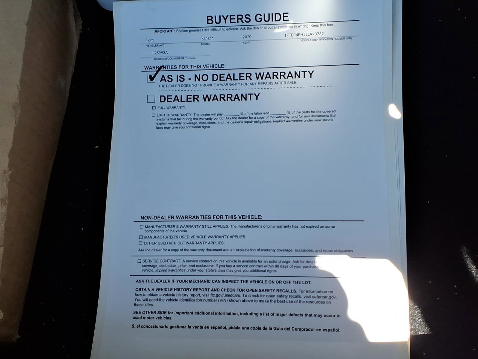 Used 2020 Ford Ranger XLT w/ Equipment Group 302A Luxury AWD/4WD image 36