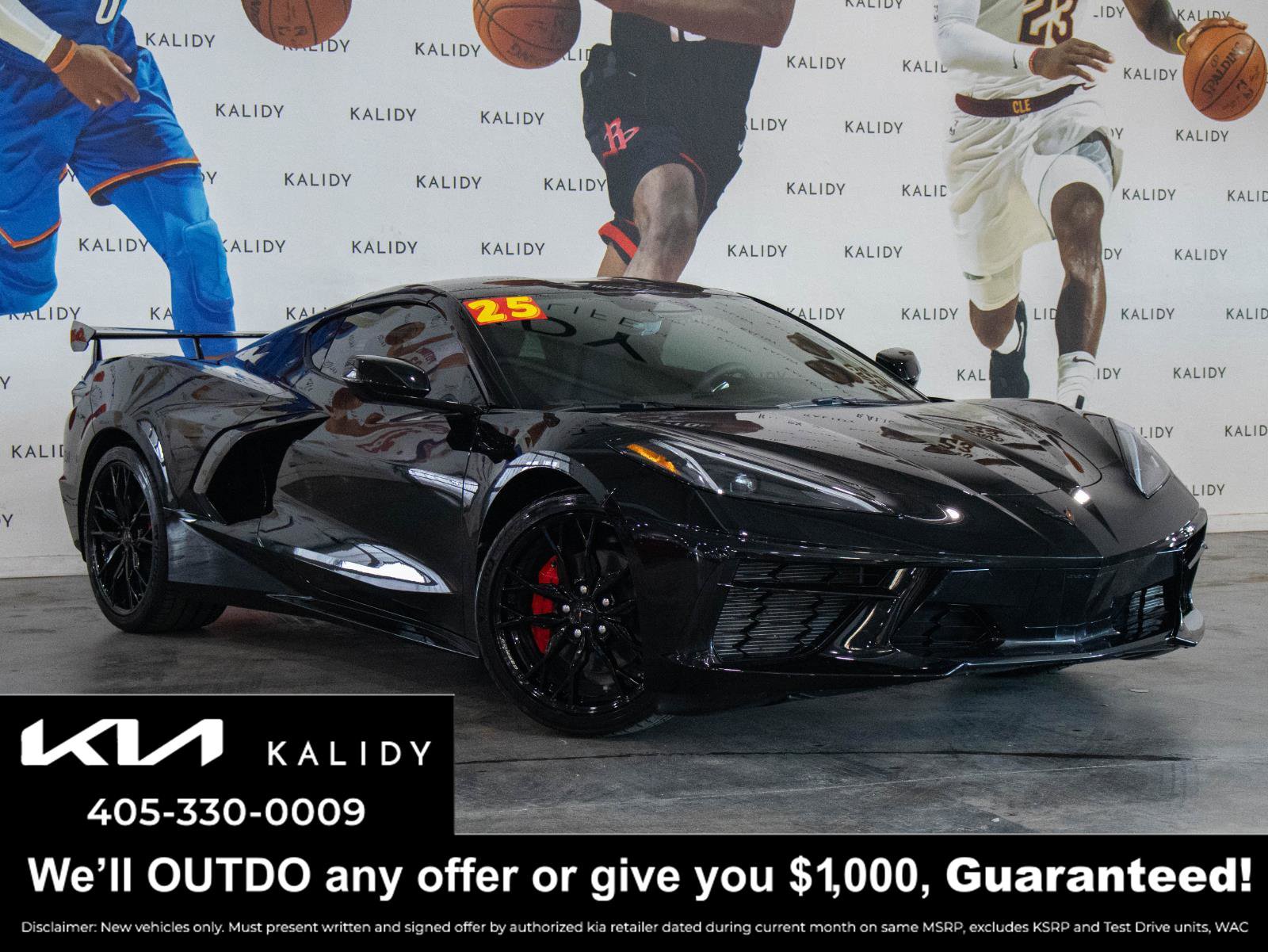 Used 2025 Chevrolet Corvette Stingray Coupe w/ Battery Protection Package