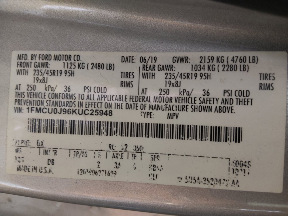 Used 2019 Ford Escape Titanium FWD image 33