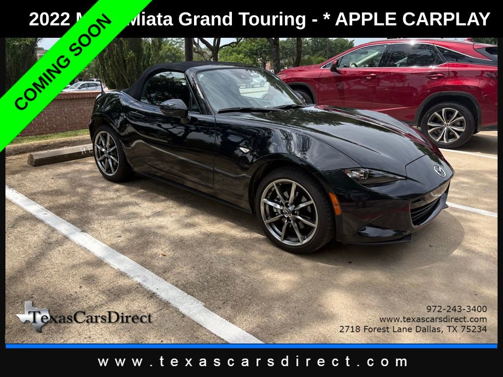 Used 2022 MAZDA MX-5 Miata Grand Touring w/ Weather Package RWD image 2