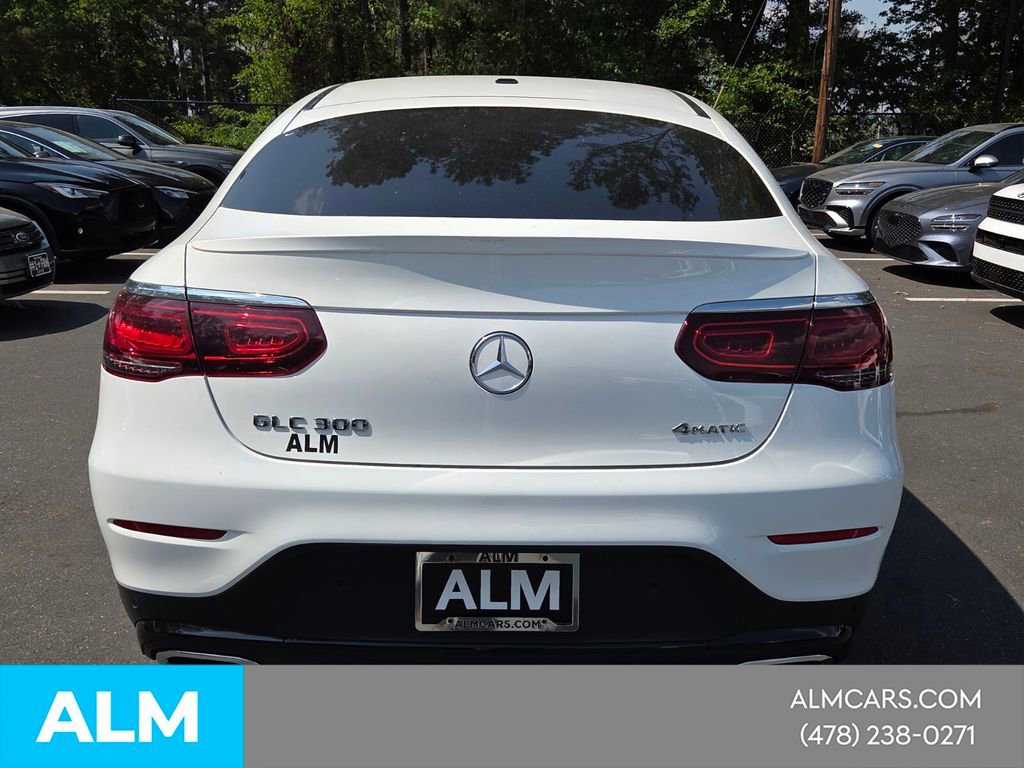 Used 2022 Mercedes-Benz GLC 300 4MATIC Coupe w/ AMG Line image 5