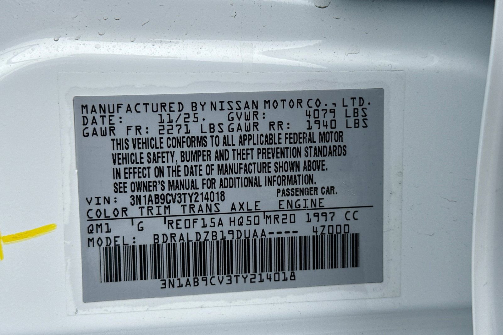 New 2026 Nissan Sentra SV w/ Floor Mat Package image 22