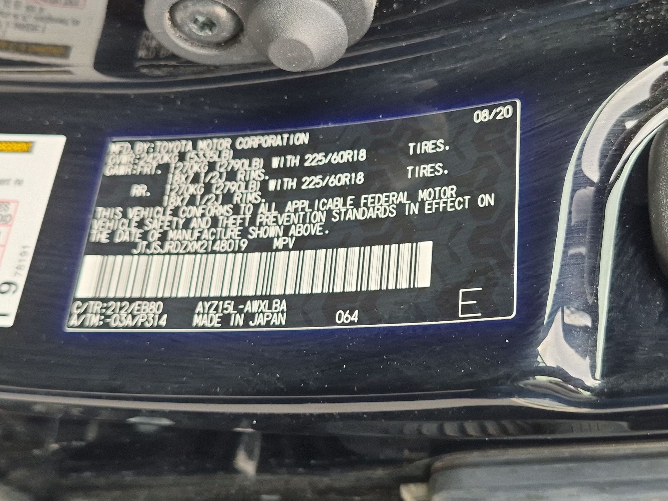 Used 2021 Lexus NX 300h AWD F Sport w/ Comfort Package image 32