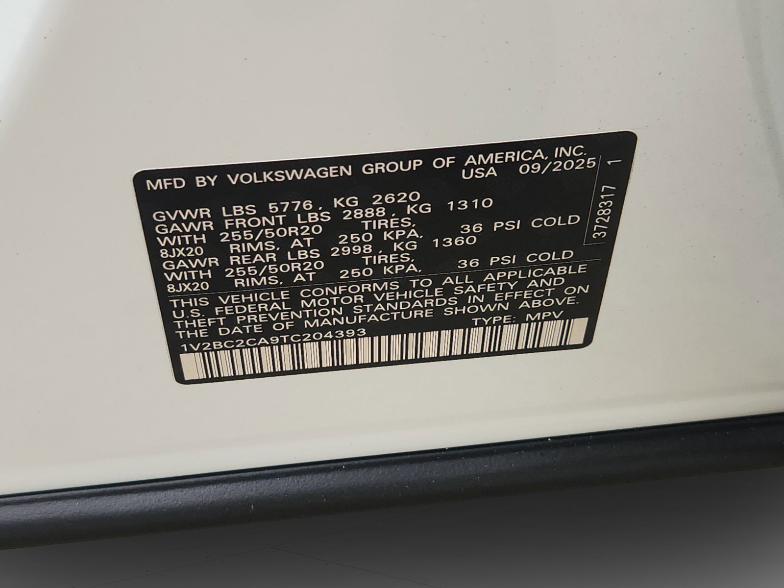 New 2026 Volkswagen Atlas Cross Sport SEL image 25