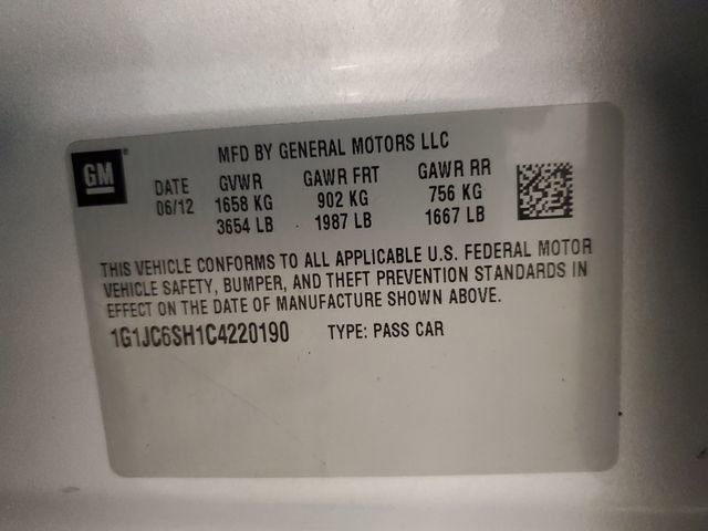 Used 2012 Chevrolet Sonic LT image 32