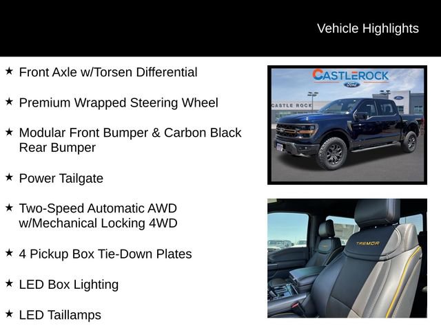 New 2025 Ford F150 Tremor w/ Equipment Group 402A High image 14