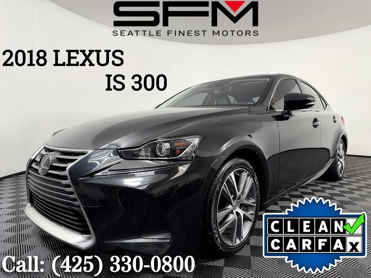 Used 2018 Lexus IS 300 w/ Accessory Package 2 RWD video 1