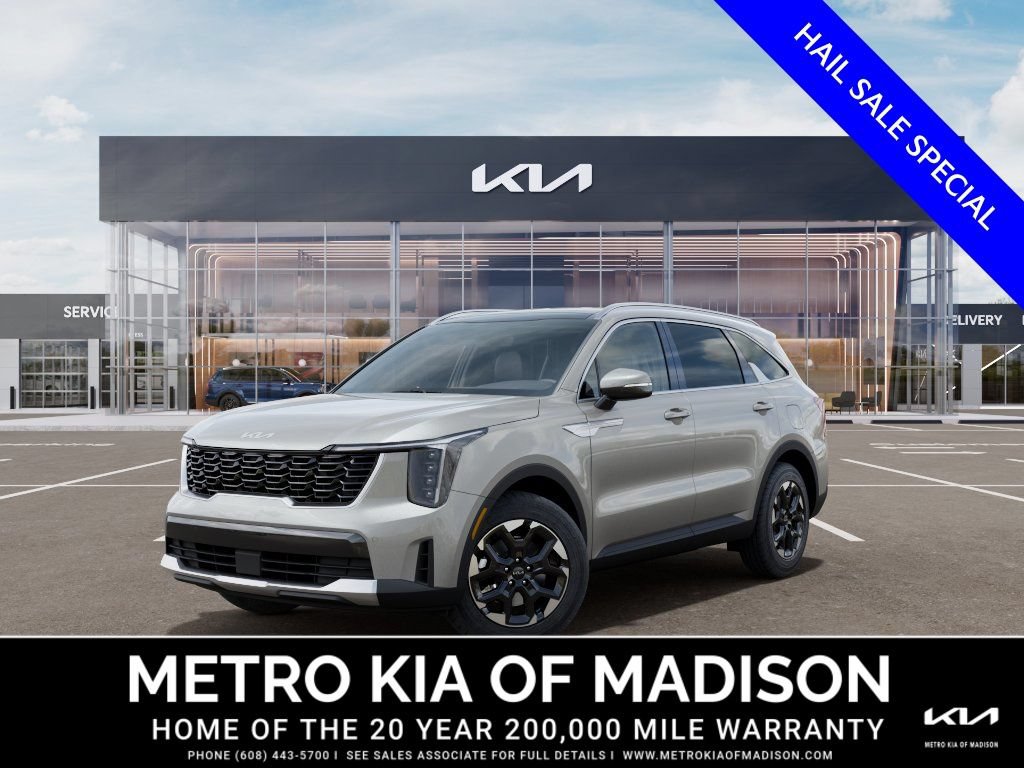 New 2026 Kia Sorento S w/ S Panoramic Sunroof Package