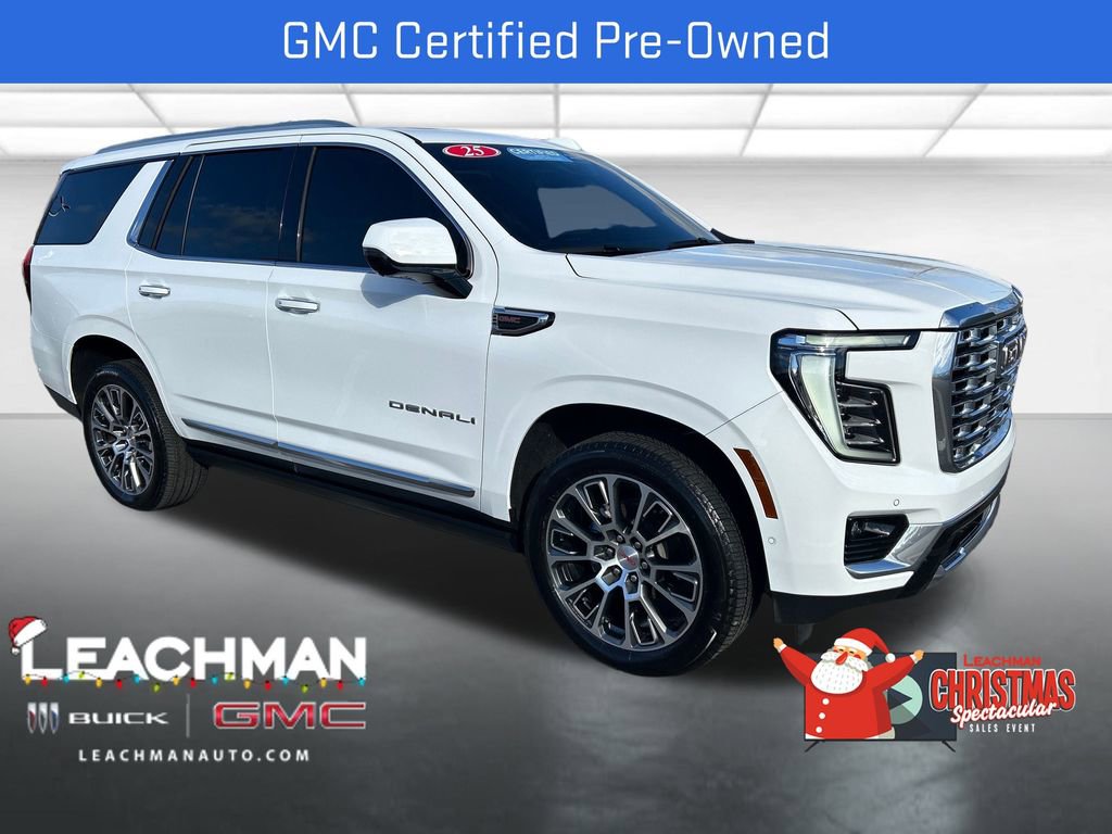 Certified 2025 GMC Yukon Denali w/ Sun & Power Step Package