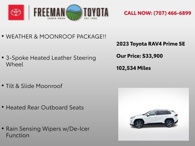 Used 2023 Toyota RAV4 SE w/ Weather & Moonroof Package AWD/4WD image 10
