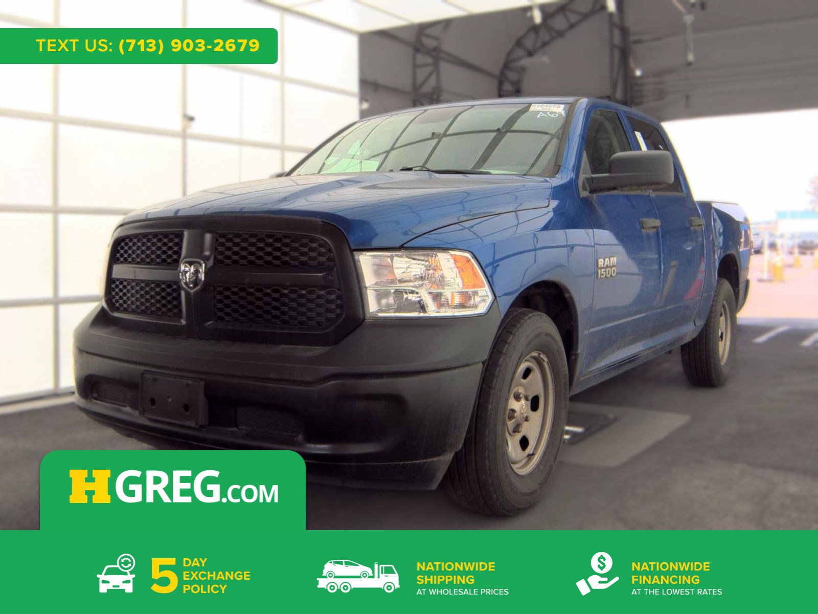 Used 2018 RAM 1500 Tradesman w/ Popular Equipment Group RWD image 1