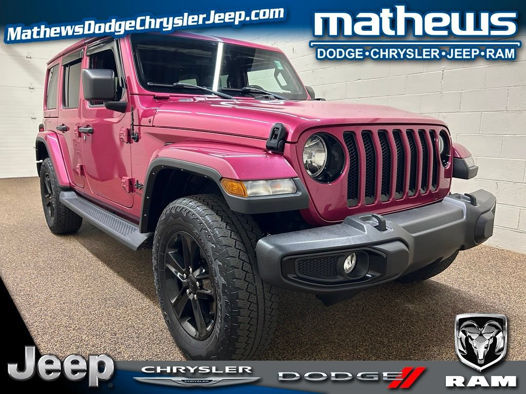 Used 2022 Jeep Wrangler Unlimited Sahara