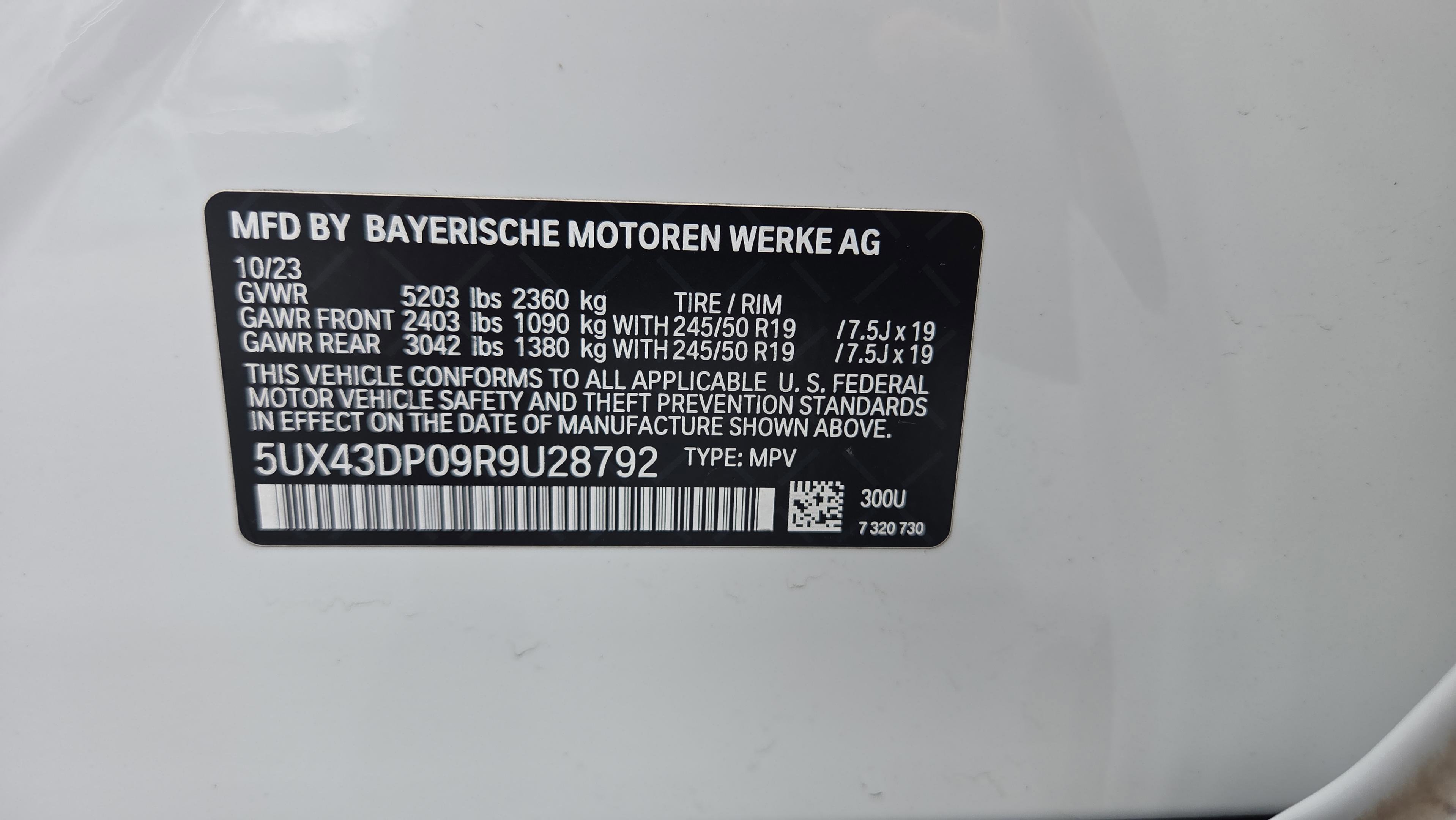 Used 2024 BMW X3 sDrive30i w/ Convenience Package RWD image 22