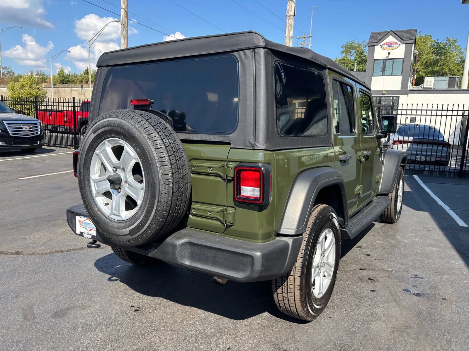 Used 2021 Jeep Wrangler Unlimited Sport AWD/4WD image 13