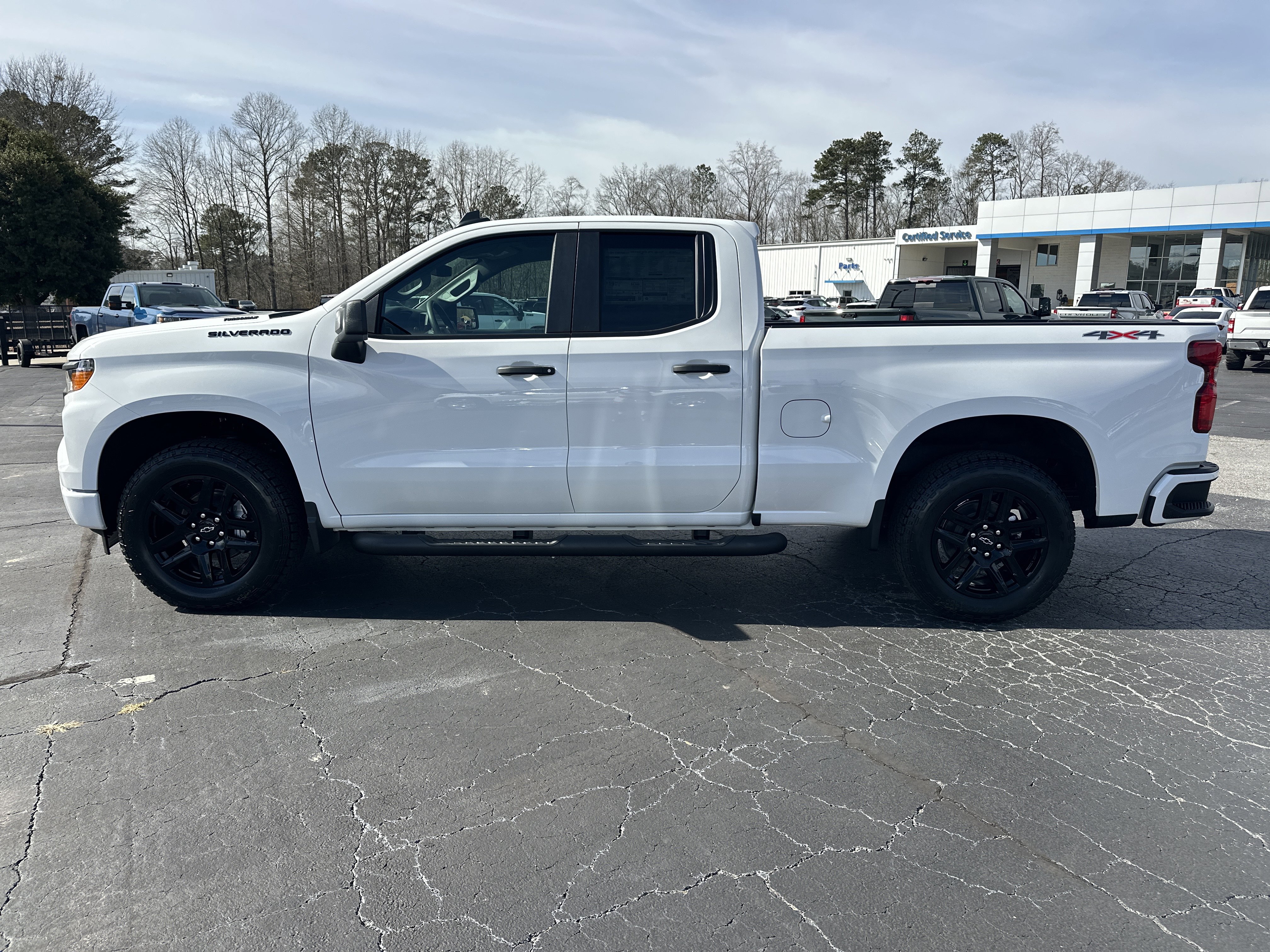 New 2026 Chevrolet Silverado 1500 Custom w/ Turbomax Blackout Package image 6