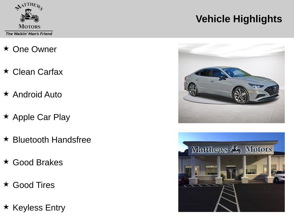 Used 2021 Hyundai Sonata SEL Plus w/ Cargo Package FWD image 14