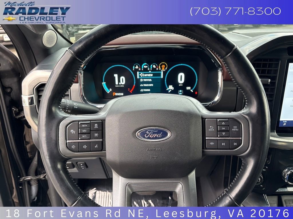 Used 2022 Ford F150 Lariat w/ Equipment Group 502A High image 17