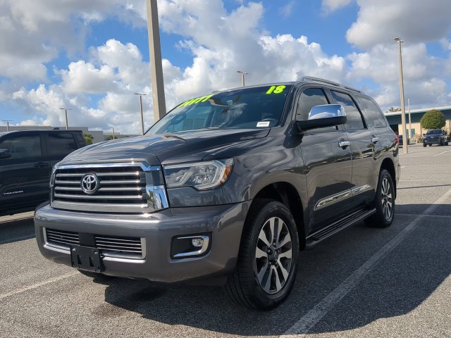 Used 2018 Toyota Sequoia Limited w/ Safety & Convenience Package AWD/4WD image 8