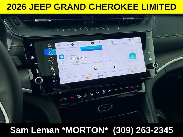 New 2026 Jeep Grand Cherokee Limited w/ Limited Altitude Package image 15