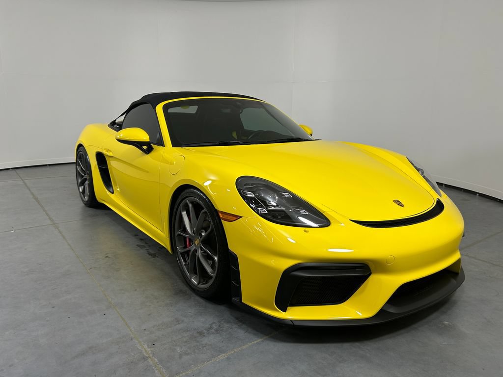 Certified 2021 Porsche 718 Boxster Spyder RWD image 9