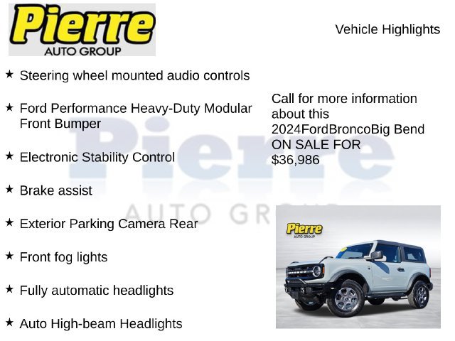 Used 2024 Ford Bronco Big Bend AWD/4WD image 14