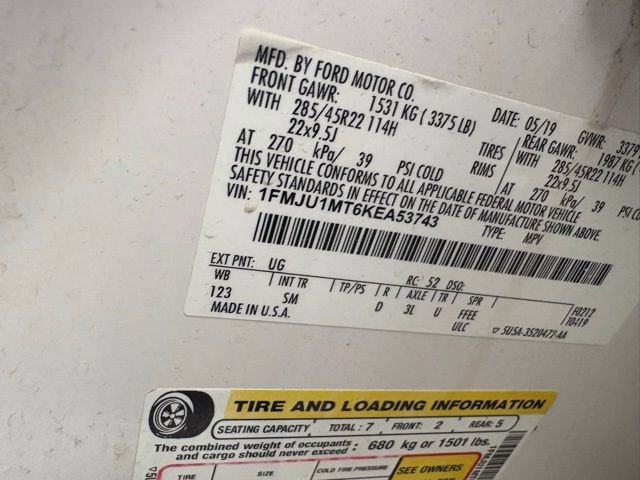 Used 2019 Ford Expedition Platinum AWD/4WD image 13