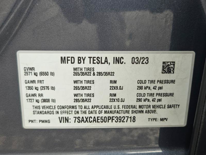 Used 2023 Tesla Model X AWD/4WD image 36