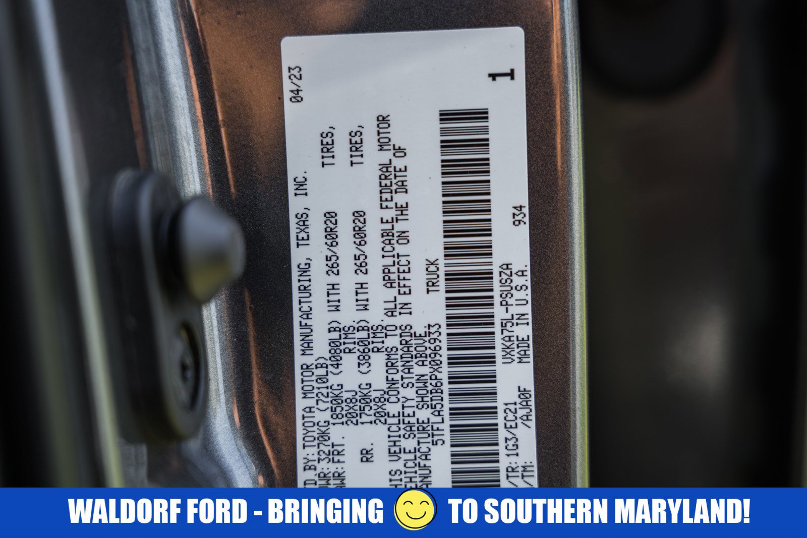 Used 2023 Toyota Tundra SR5 w/ TRD Sport Premium Package image 81