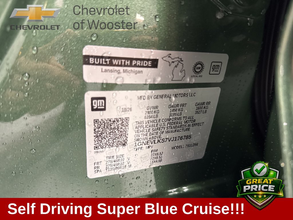 New 2027 Chevrolet Traverse RS AWD/4WD image 27