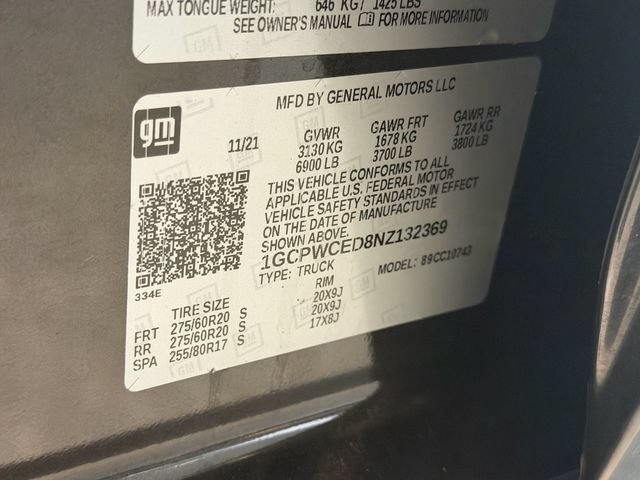Used 2022 Chevrolet Silverado 1500 LT w/ All Star Edition Plus RWD image 19