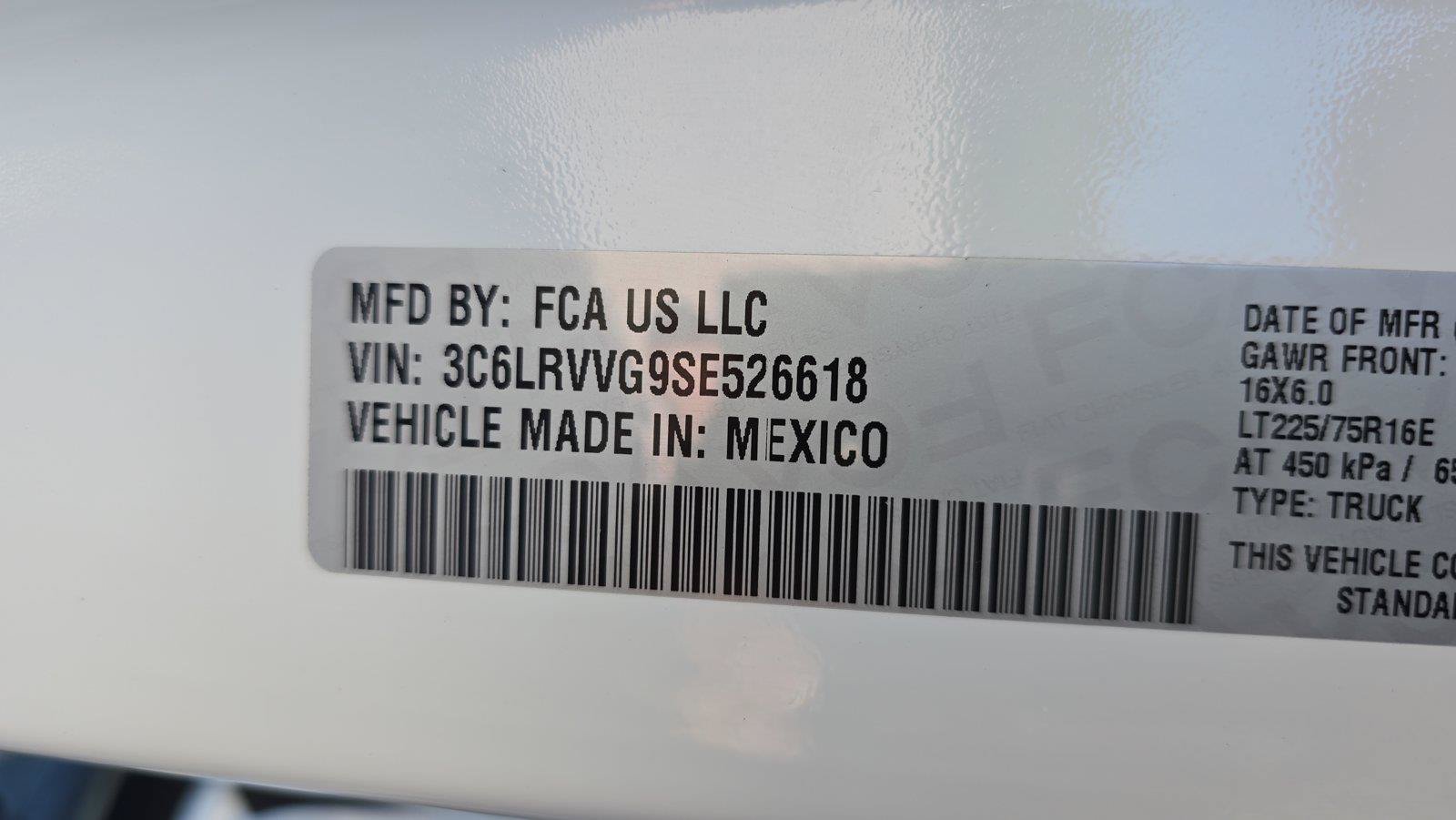 Used 2025 RAM ProMaster 2500 w/ U-Haul Equipment Group FWD image 23