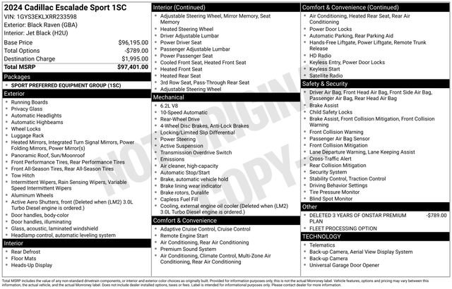 Used 2024 Cadillac Escalade Sport image 27