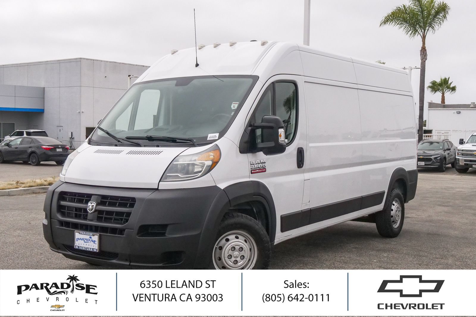 Used 2016 RAM ProMaster 2500 w/ Interior Convenience Group FWD image 1