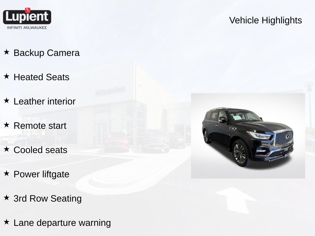 Used 2018 INFINITI QX80 4WD w/ Driver Assistance Package image 2