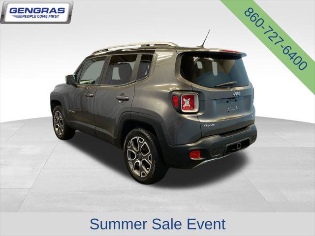 Certified 2017 Jeep Renegade Limited AWD/4WD image 5