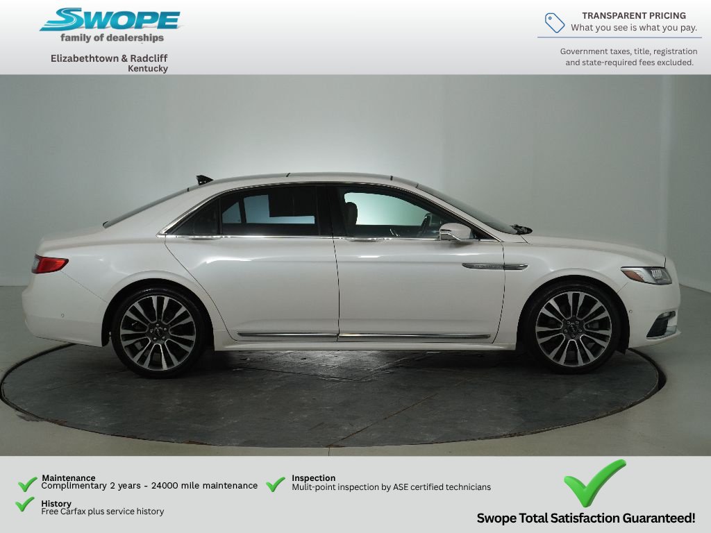 Used 2018 Lincoln Continental Reserve AWD/4WD image 3