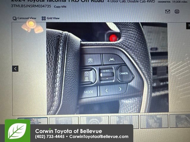 Used 2024 Toyota Tacoma TRD Off-Road AWD/4WD image 3